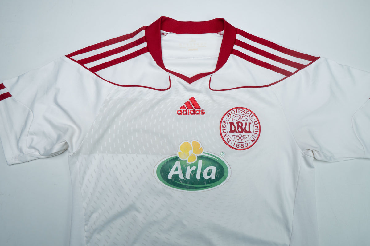 Adidas Dänemark Auswärtstrikot 10-11 | S