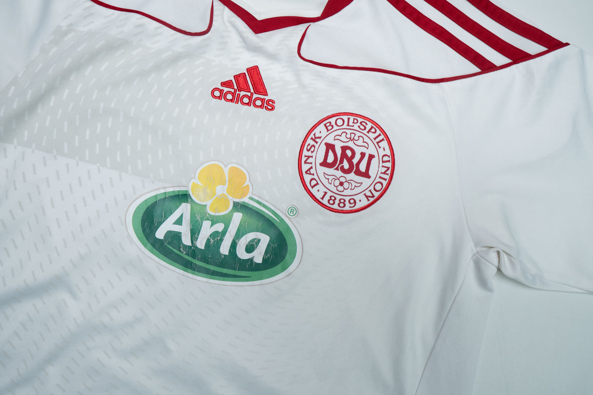 Adidas Dänemark Auswärtstrikot 10-11 | S
