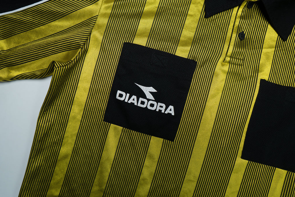 Vintage Diadora Schiedsrichter-Trikot | XL