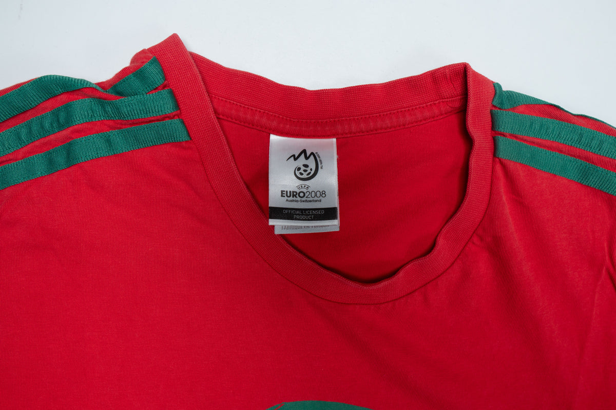 Vintage Adidas Euro 2008 Portugal T-Shirt | L