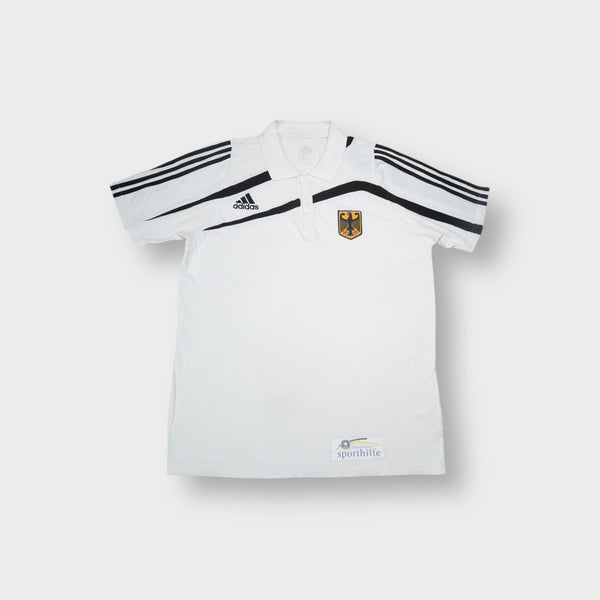 Vintage Adidas Deutschland Poloshirt | L