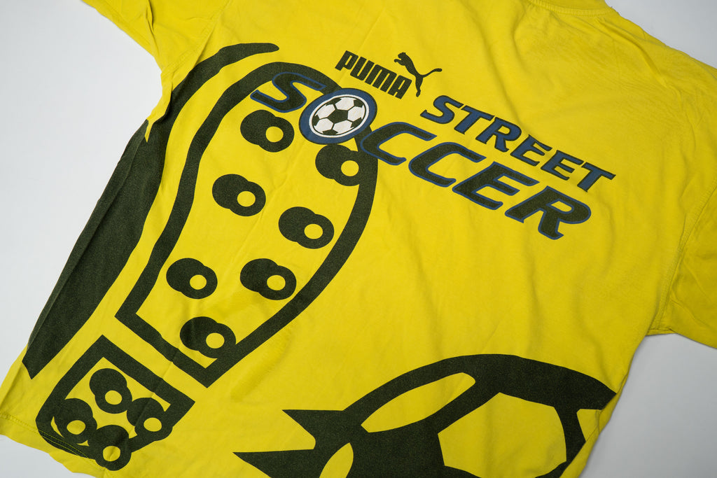 Vintage Puma Street Soccer T-Shirt | M