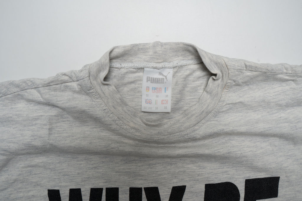 Vintage Puma "Why be Normal" T-Shirt | M