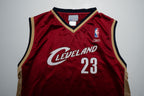 Reebok Cavaliers LeBron James Trikot | S