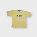 Mc Neal Sport T-Shirt in yellow featuring a central logo print across the chest.