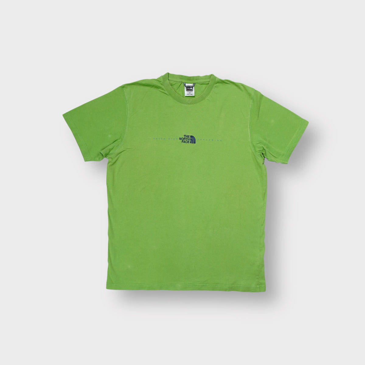 The North Face green T-Shirt with dark embroidered chest logo detail