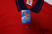 Load image into Gallery viewer, Vintage Expo 2000 Hannover Deadstock Poloshirt | L