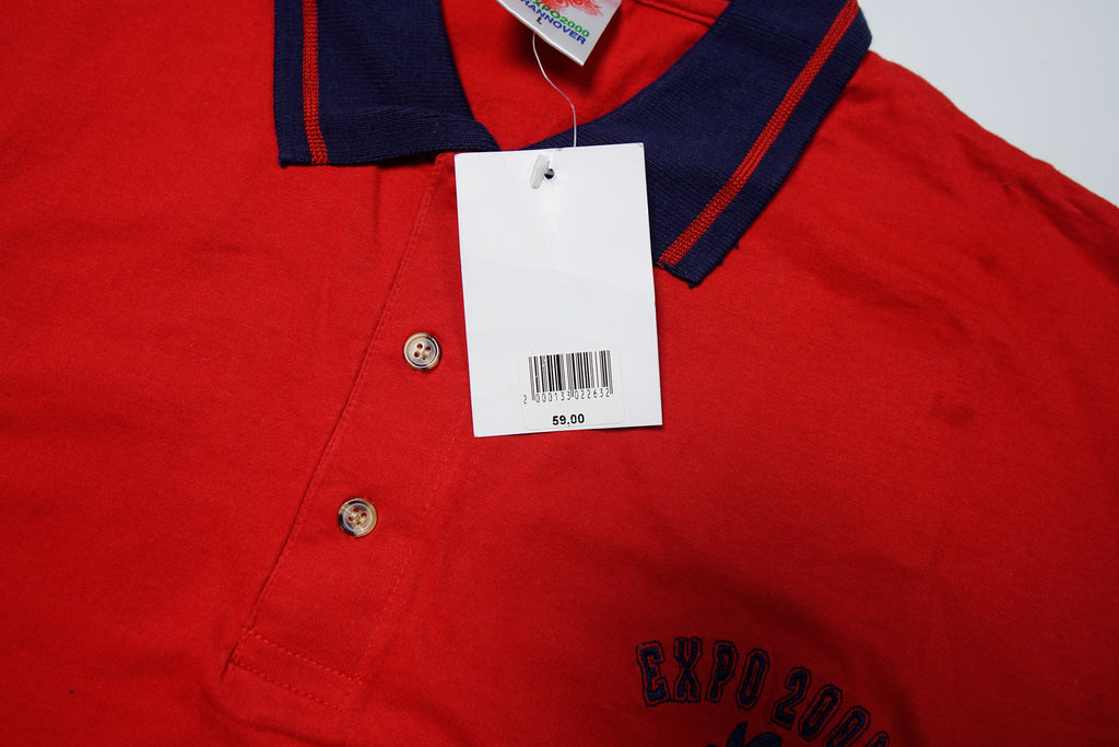 Vintage Expo 2000 Hannover Deadstock Poloshirt | L