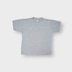Reebok short sleeve T-Shirt in grey with a small white embroidered logo on the chest