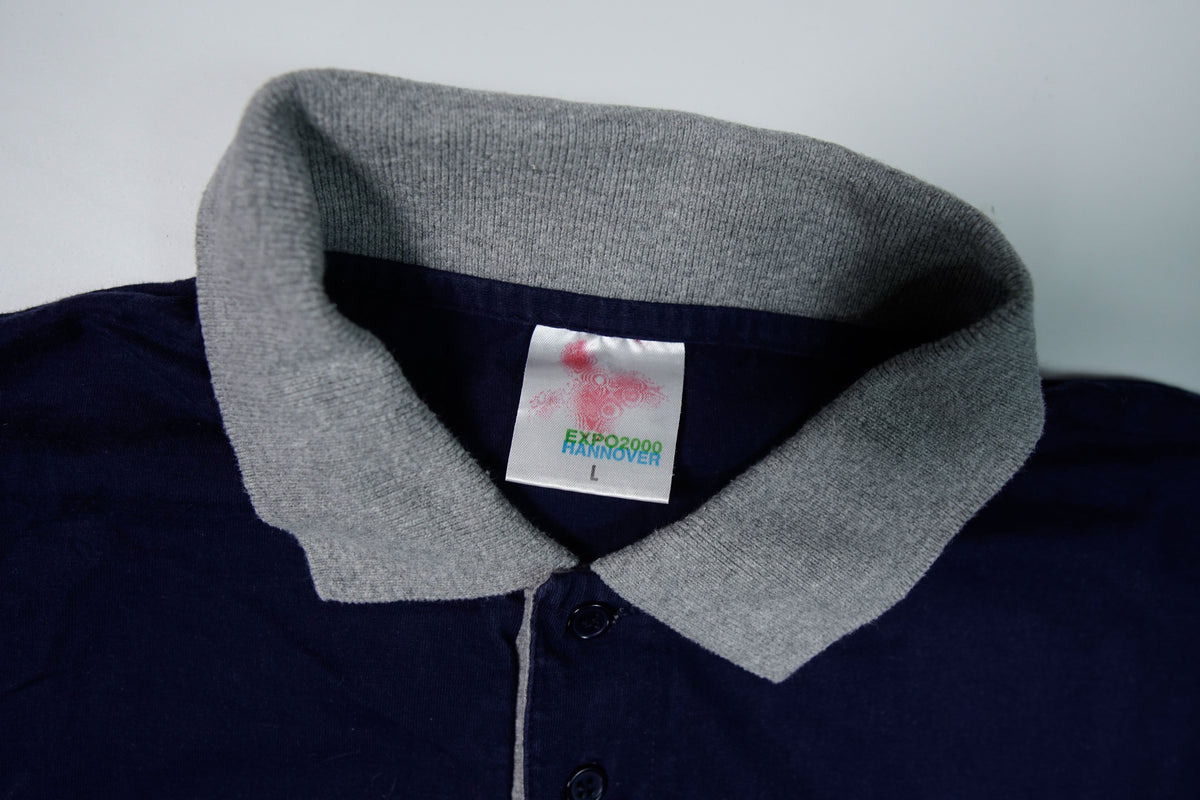 Vintage Expo 2000 Hannover Poloshirt | L