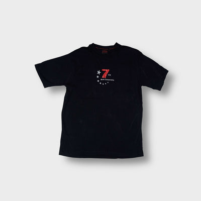 Michael Schumacher T-Shirt in black with 7th World Championship chest print