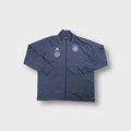 Grey Adidas DFB track jacket with embroidered Deutscher Fußball-Bund eagle crest