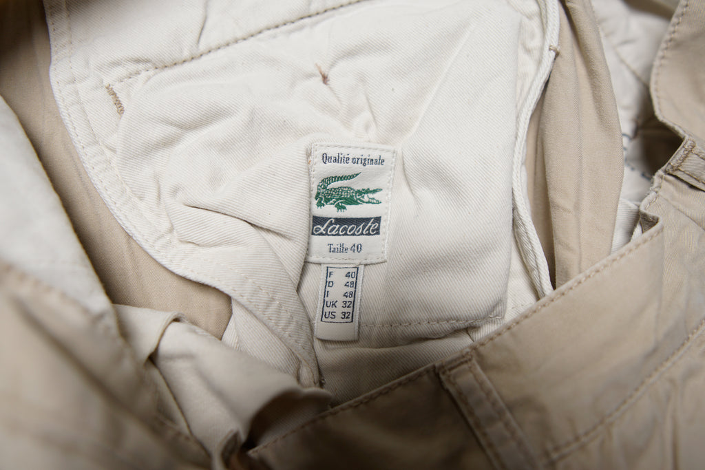 Vintage Lacoste Chinohose | XS