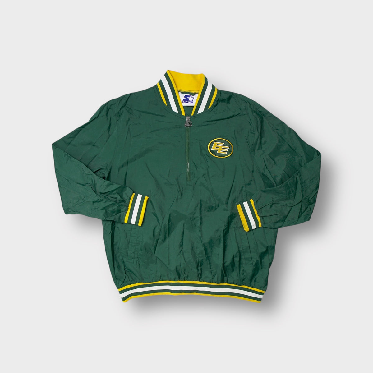 Vintage Starter Green Bay Packers Half-Zip Pullover | XXL
