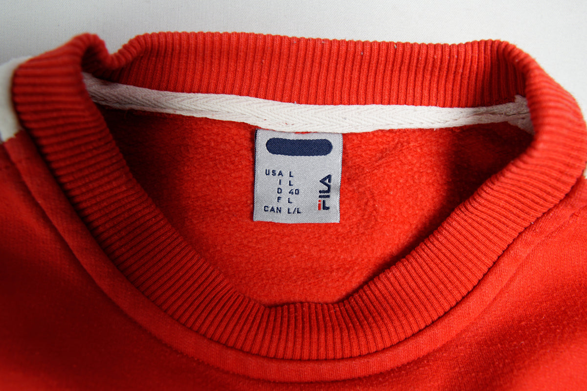 Vintage Fila Pullover | Damen L