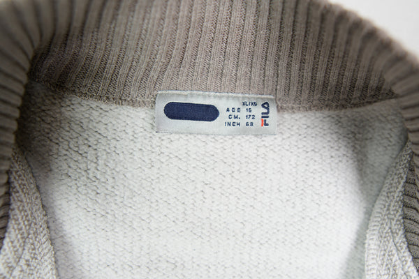 Vintage Fila Half-Zip Sweater | M