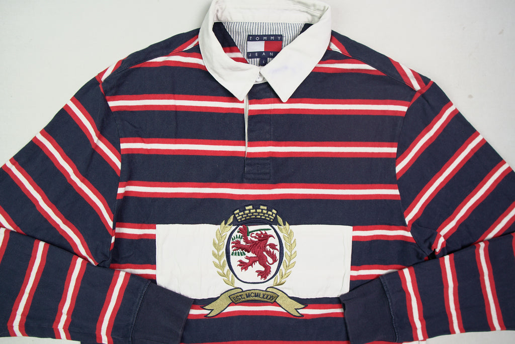 Vintage Tommy Hilfiger Polosweater | L