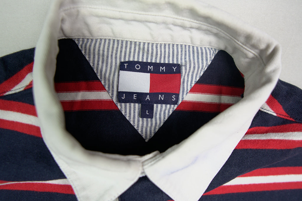Vintage Tommy Hilfiger Polosweater | L