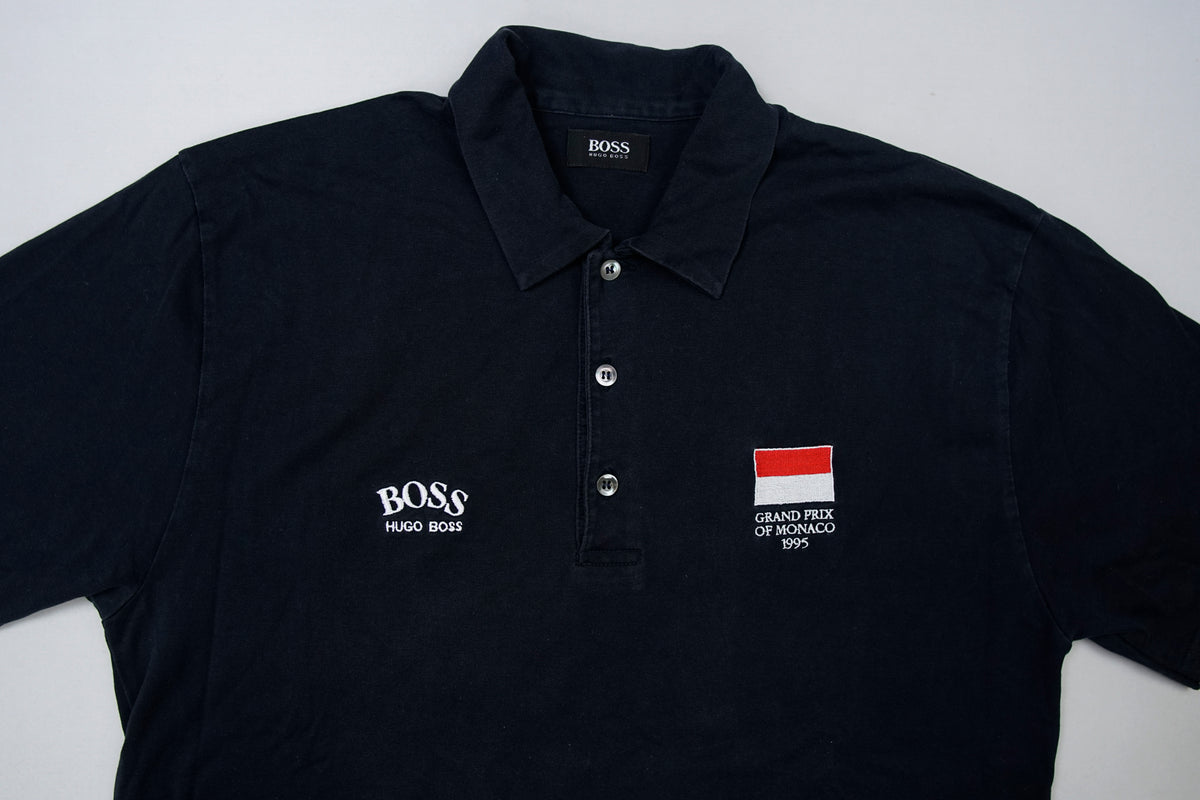 Vintage Hugo Boss Monaco 1995 Poloshirt | XL