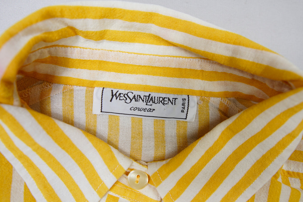 Vintage Yves Saint Laurent Hemd | Damen L