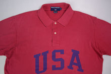 Load image into Gallery viewer, Ralph Lauren Polo Sport USA Poloshirt | L