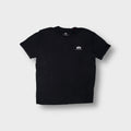 Alpha Industries black T-Shirt featuring a small white logo printed on the chest