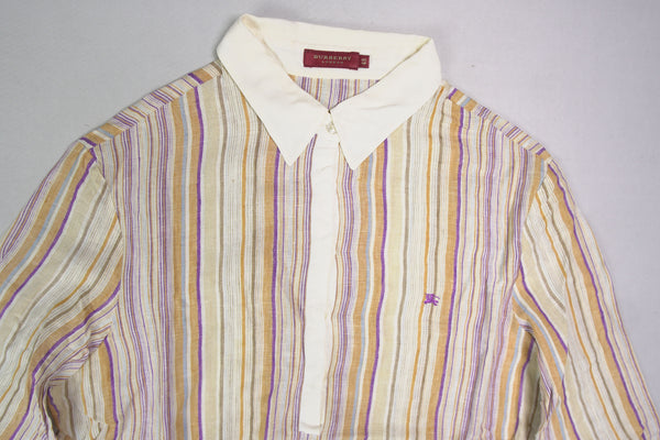 Vintage Burberry Bluse | Damen L