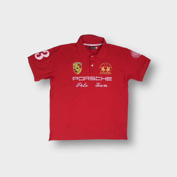 Vintage La Martina Porsche Poloshirt | XXL