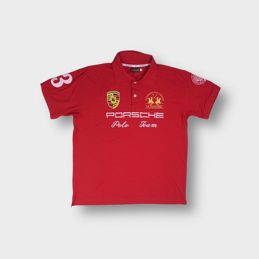 Vintage La Martina Porsche Poloshirt | XXL