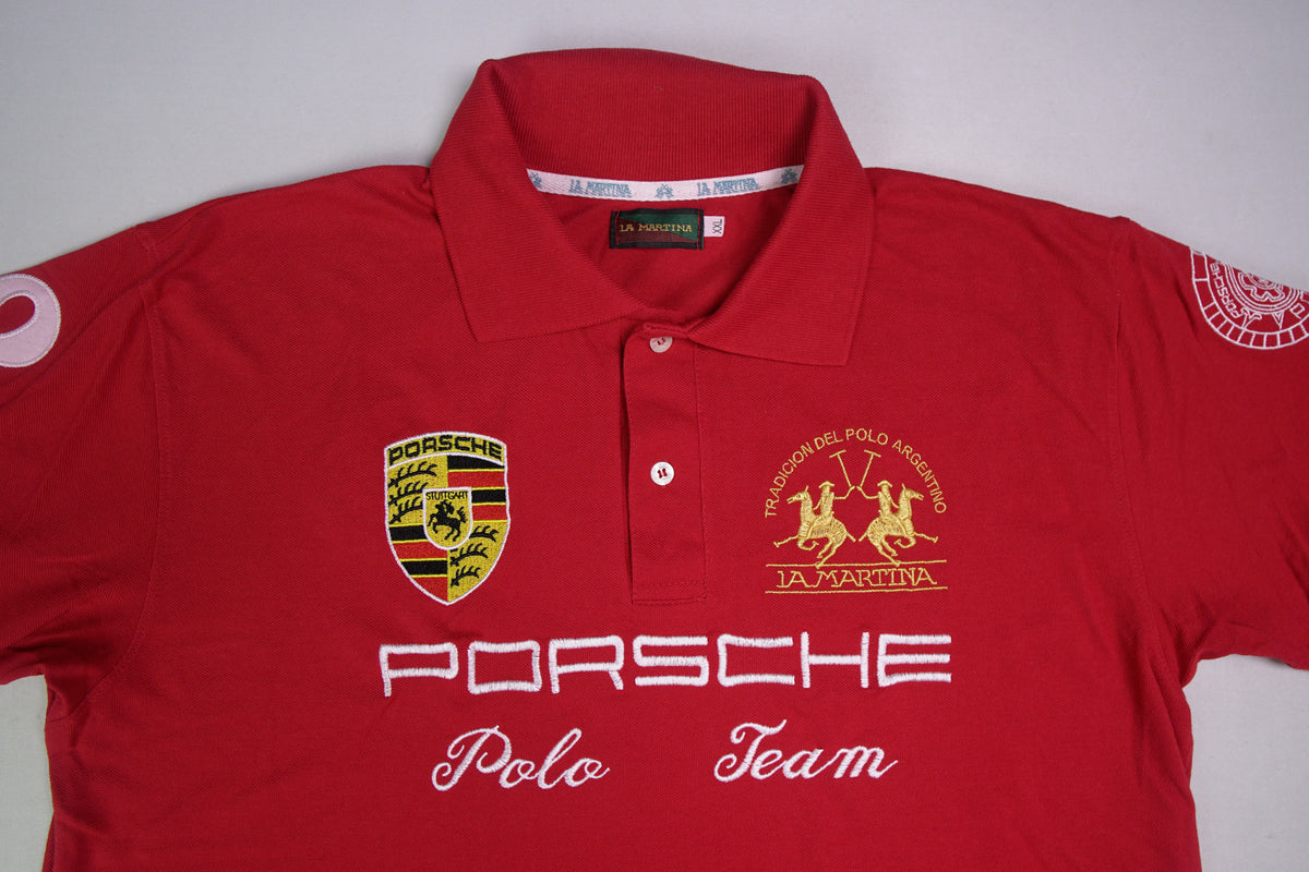 Vintage La Martina Porsche Poloshirt | XXL