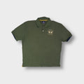 La Martina polo shirt in dark green with embroidered chest crest
