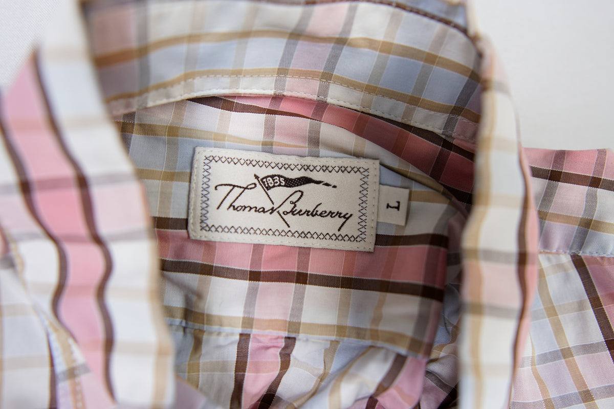 Vintage Burberry Hemd | L