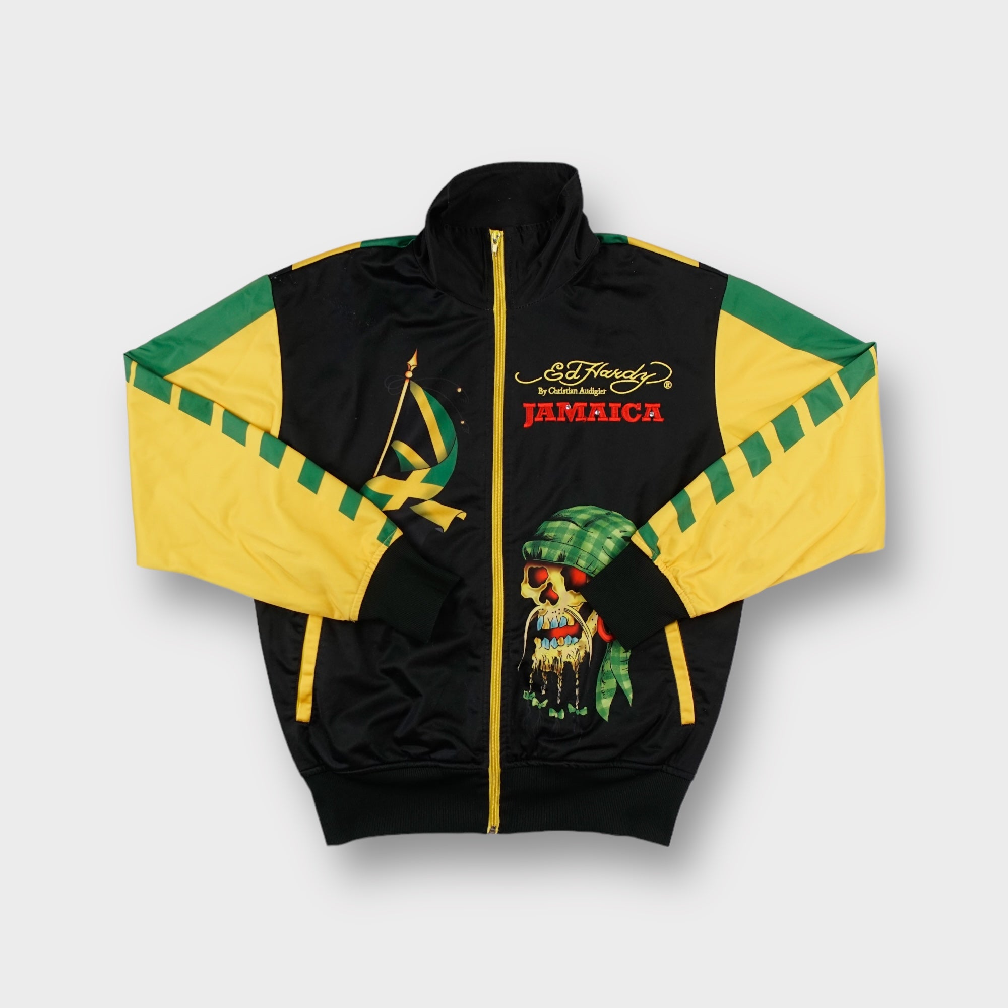 Vintage Ed Hardy Jamaica Trackjacket | M – ninetyvintage