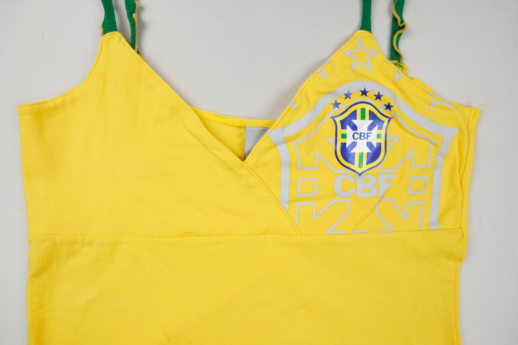 Vintage Nike Brasilien T-Shirt | Damen L