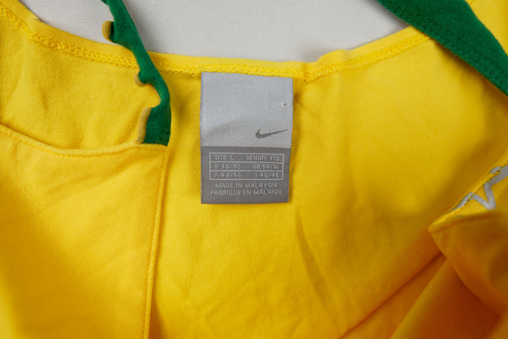 Vintage Nike Brasilien T-Shirt | Damen L