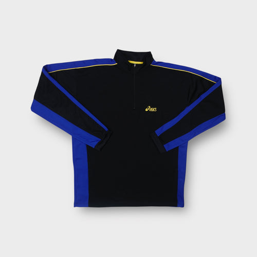 Vintage Asics Half-Zip Sweater | XXL