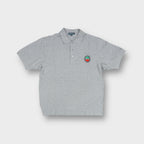 Lyle & Scott polo shirt in grey with Golf Club Auf Der Wendloh chest embroidery.