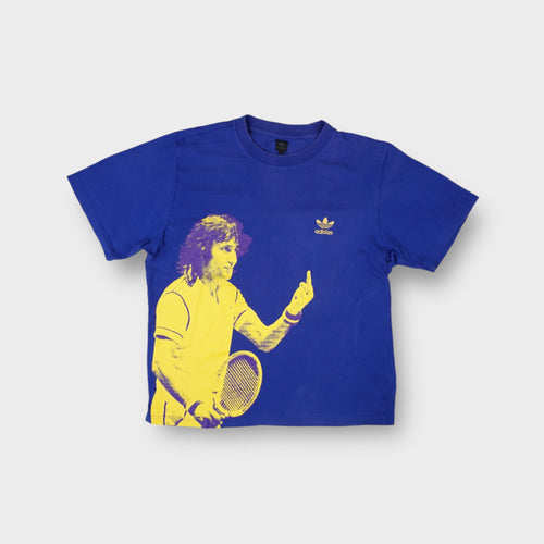 Vintage Adidas Ilie Nastase T-Shirt | L