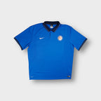 Nike polo shirt in blue with an embroidered Eintracht Braunschweig crest
