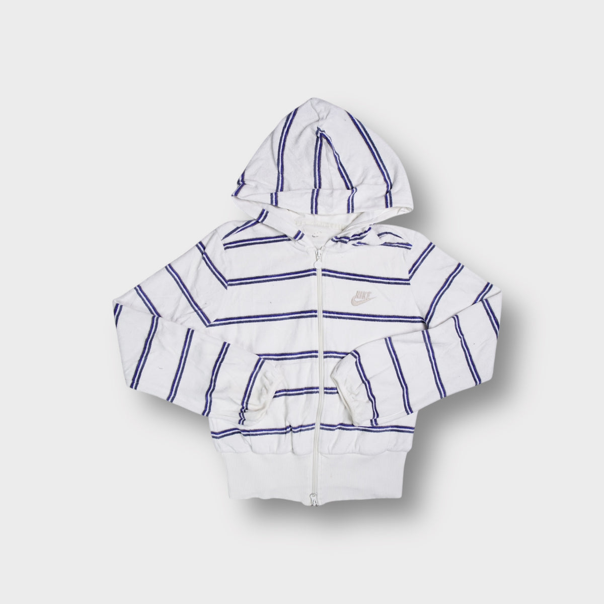 Vintage Nike Frottee-Sweatjacke| Damen M