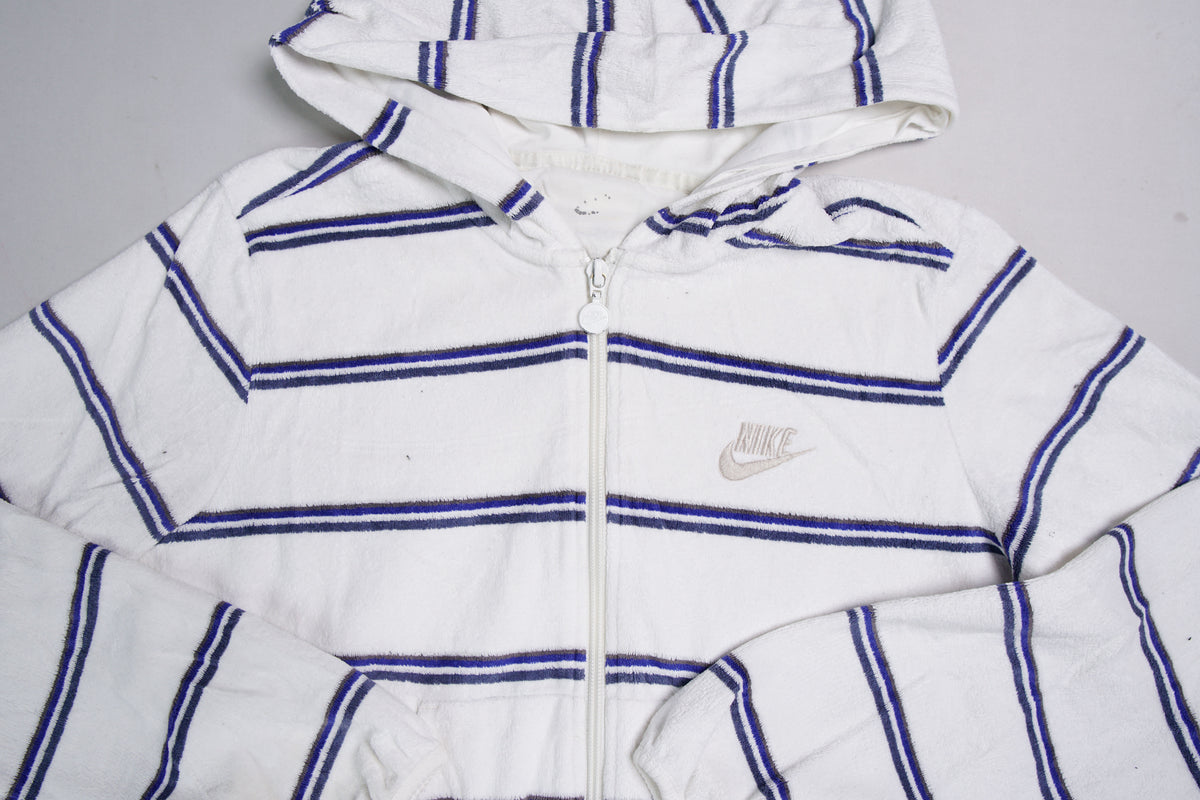 Vintage Nike Frottee-Sweatjacke| Damen M