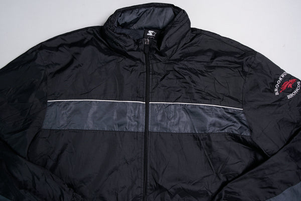 Vintage Starter Brookwood Broncos Trackjacket | XL