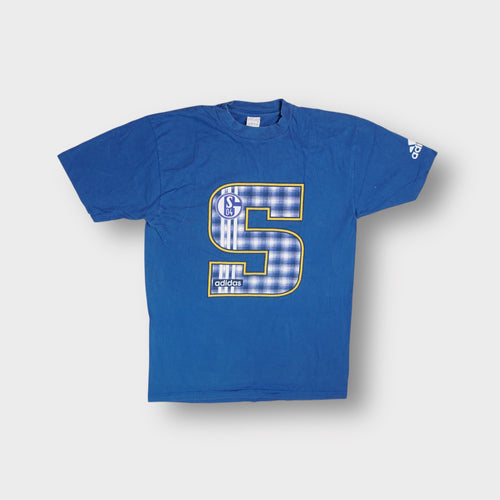 Vintage Adidas FC Schalke T-Shirt | M