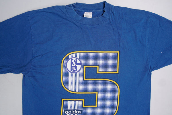 Vintage Adidas FC Schalke T-Shirt | M