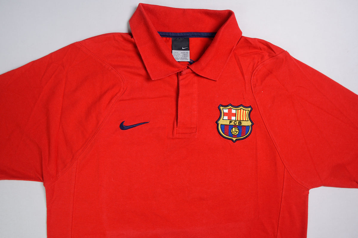 Vintage Nike FC Barcelona Poloshirt | M