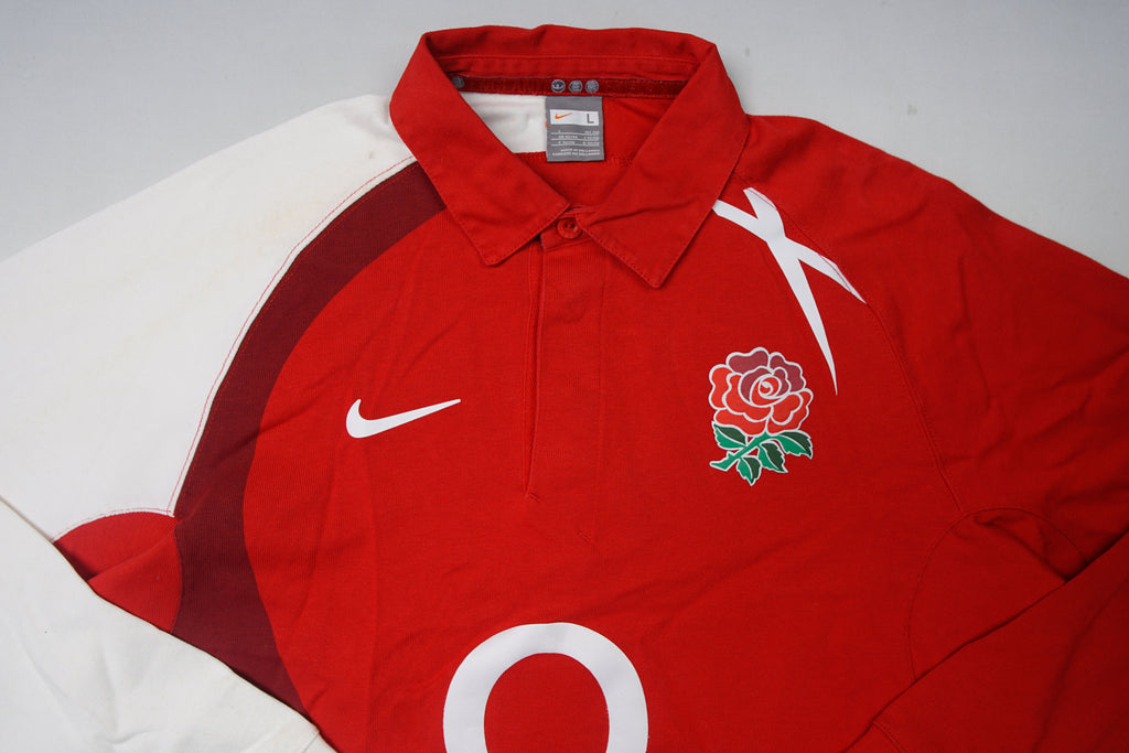 Nike England Rugby Poloshirt | L