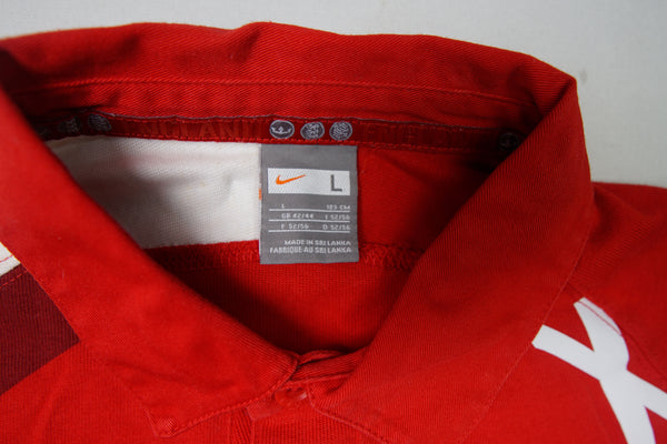 Nike England Rugby Poloshirt | L
