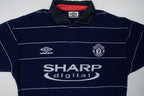 Vintage Umbro 1999-2000 Manchester United Poloshirt | XS