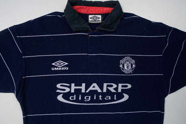Vintage Umbro 1999-2000 Manchester United Poloshirt | XS