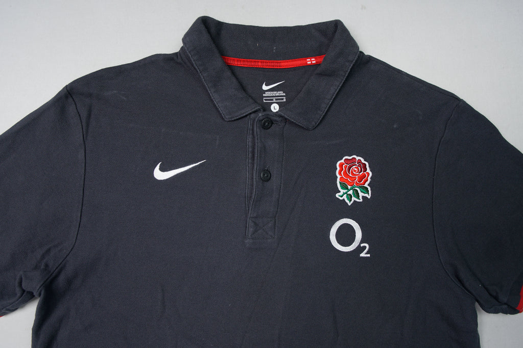Nike England Rugby Poloshirt | L